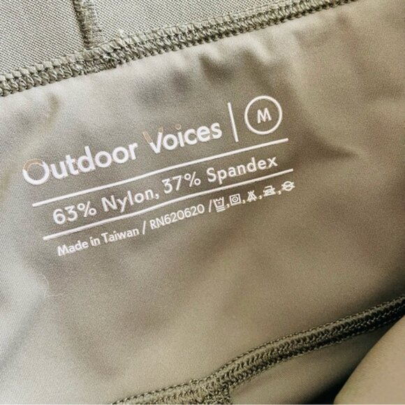 Outdoor Voices MEDIUM Superform Bloom 7/8 leggings - Picture 5 of 5